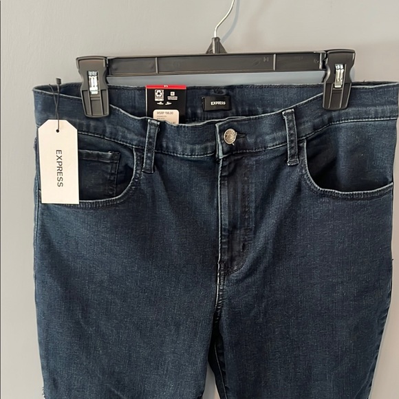 Express Blue Skinny Jeans - Picture 4 of 7
